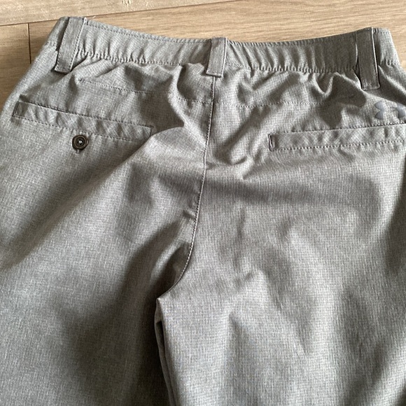 UNDER ARMOUR lot of 2 pairs men’s golf pants taper 30/32 UA sport dress khaki - Picture 6 of 7